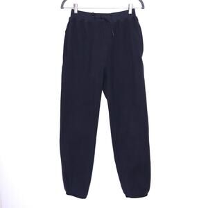 LULULEMON Polar Fleece Jogger Black Drawstring Soft Stretch Active Men's XS